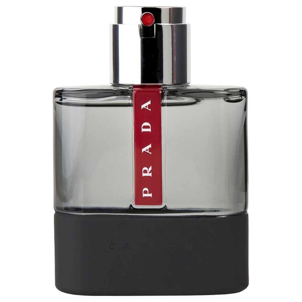 Luna Rossa Carbon décant Maroc — visuel du parfum Prada